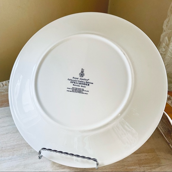 Royal Doulton Bone China “Spellbinder” Collector’s Decorative Plate - Picture 5 of 7